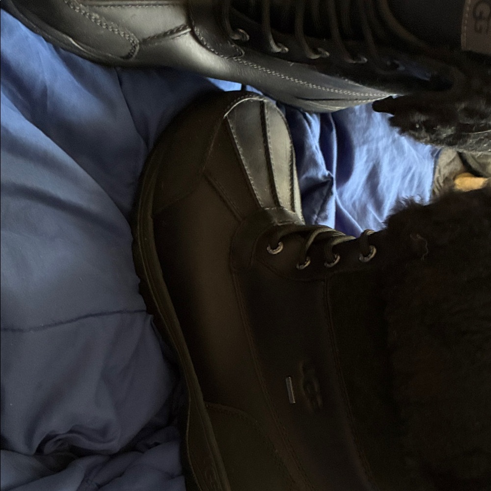 UGG Men's Black Snow Boots